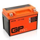 GP-PRO Gel-Batterie 12V 12Ah GTZ14S Rollerbatterie / Motorradbatterie, wartungsfrei versiegelt vorgeladen ähnlich YTZ14S-BS / CTZ14S / YTZ14-S