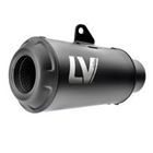 Endschalldämpfer LeoVince SLIP-ON SBK LV-10 FULL BLACK, Edelstahl schwarz, mit Zulassung für Honda CB 1000 R