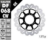 Bremsscheibe Set Galfer 2x DF068CW WAVE® schwimmend vorne 320x5mm für Honda CBR RR Fireblade VFR F VTR SP-1 SP-2 1000 / 1200 ccm Bj. 2000 - 2013