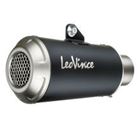 Endschalldämpfer LeoVince SLIP-ON SBK LV-10 Black Edition, Edelstahl schwarz, mit Zulassung für Benelli Leoncino / Leoncino Trail