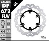 Bremsscheibe Set Galfer 2x DF672FLW WAVE® schwimmend vorne 300x4mm für KTM LC4 Adventure R LC8 S 640 - 990 ccm Bj. 2002 - 2014