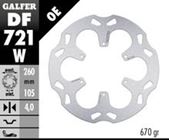 Bremsscheibe Set Galfer 2x DF721W WAVE® starr vorne 260x4mm für Piaggio MP3 Sport Advanced 500 ccm
