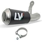 Endschalldämpfer LeoVince SLIP-ON SBK LV-10, Carbon, Edelstahl Kappe, mit Zulassung für BMW S 1000 RR