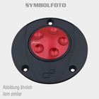 Lightech Tankdeckel Aprilia schwarz/rot