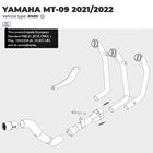 Arrow Krümmer MT-09 `21- mit KAT