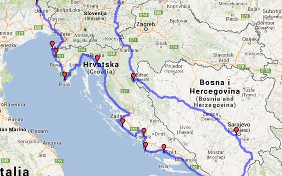 Sarajevo Dubrovnik Küstenstrasse - Bild 2