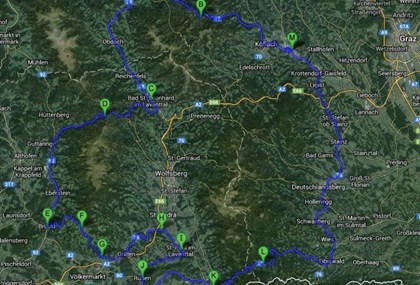 Motorrad Tour Gaberl - Klippitztörl - Diex - Griffner - Soboth