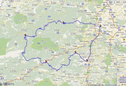 Motorrad Tour Wiener Neustadt - Mariazell - Veitsch - Wechsel