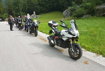 Motorrad Tour Motorradklinik Villach Ausfahrt Kärnten - Bohinjsko See - Slo Grenzkammstrasse