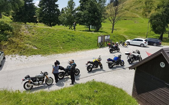 Motorradklinik Villach Ausfahrt Kärnten - Bohinjsko See - Slo Grenzkammstrasse - Bild 6