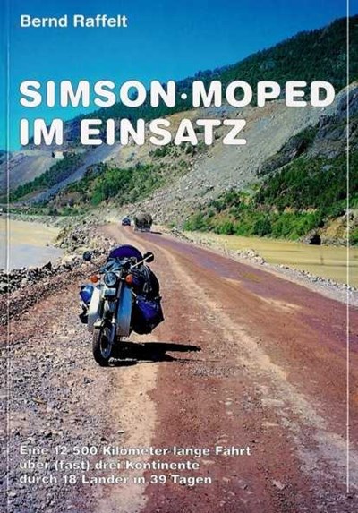 Simson Moped im Einsatz