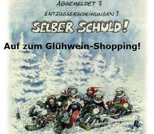 Glühwein-Shopping 
