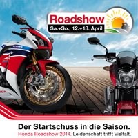 Honda Roadshow 2014 bei Motorrad Kreiselmeyer GmbH