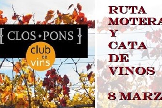 Ruta Motera y cata vinos Bodegas Clos Pons / (Ekke Motor/Benimoto)