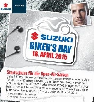 Suzuki Biker's Day