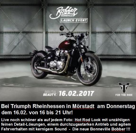 Vorstellung Triumph Bobber