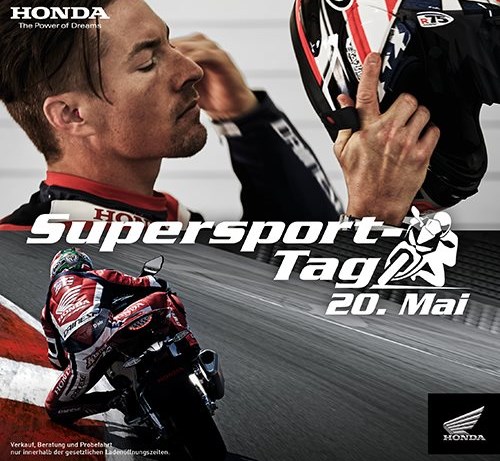 Honda Supersport-Tag 20.5.2017 !