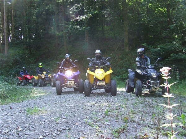 geführte Quad Tour Hohenlohe