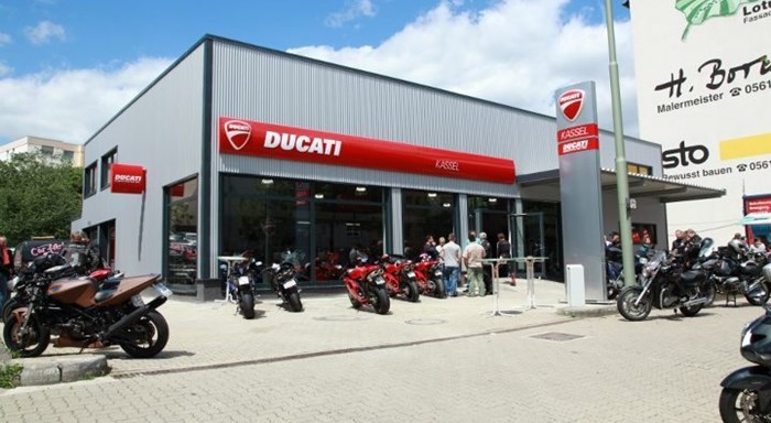Wir sind da: Ducati