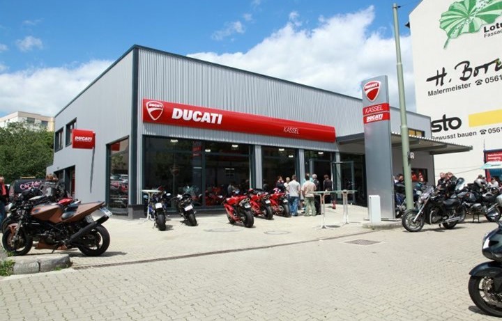 Wir sind da: Ducati