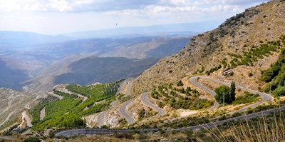 Motorradfahren in Andalusien