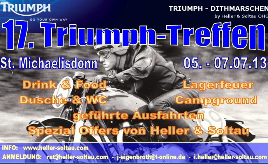 Triumph Treffen Bild 1: Triumph Treffen