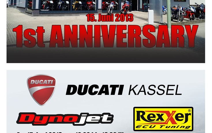 Einjähriges Jubiläum