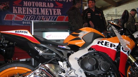 Wheelies Motorrad-Messe Arena Hohenlohe