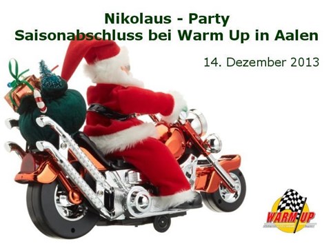 Nikolaus Party  - Saisonabschluss bei Warm Up in Aalen