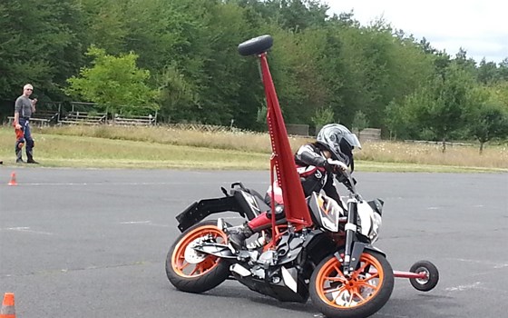 Motorrad-Schräglagentraining - Bild 6