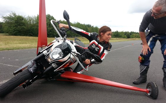 Motorrad-Schräglagentraining - Bild 7