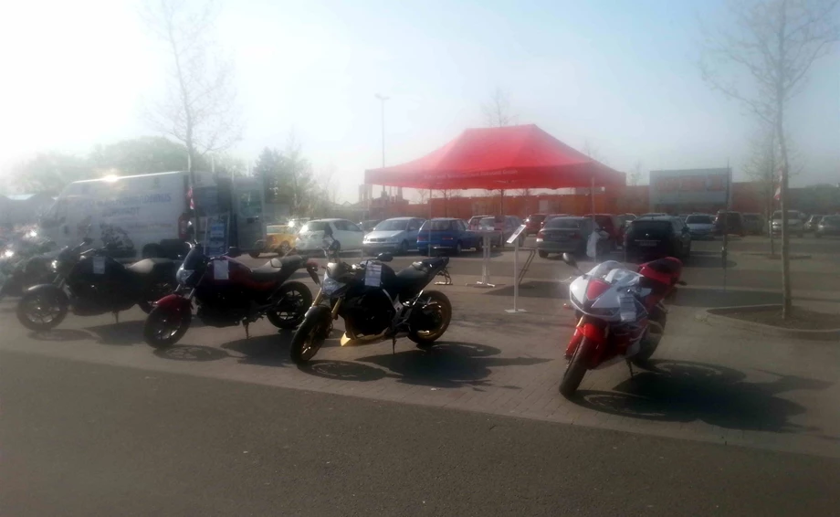 Ausstellung auf dem WEP Gelände Bild 1: Ausstellung auf dem WEP Gelände