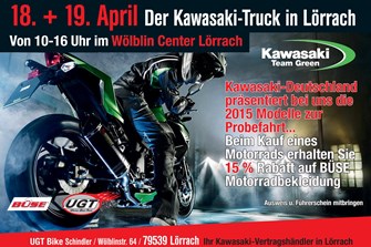 KAWASAKI Truck in Lörrach!