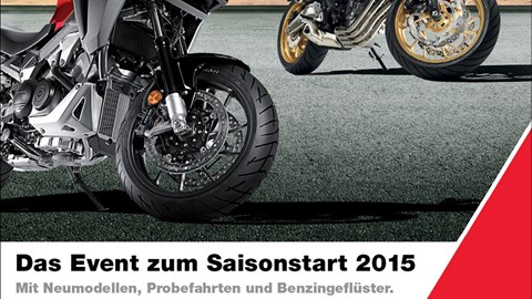 Ihre persönliche Einladung zum Saisonstart 2015