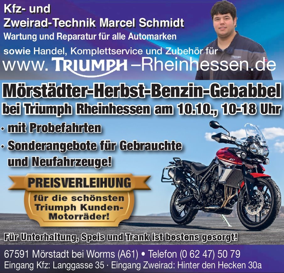 "Mörstädter-Herbst-Benzin-Gebabbel" am 10.10.2015