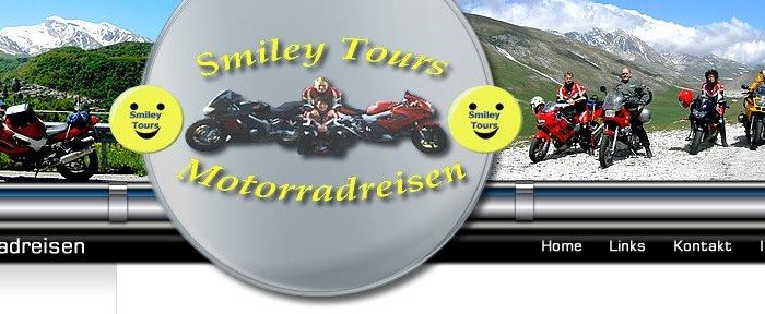 Smiley Tours die Adresse für die schönsten Motorradtouren in Europa