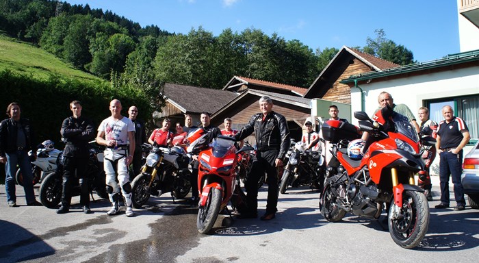 Ducati Ausfahrt nach Saalbach-Hinterglemm