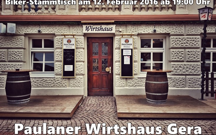 Bikerstammtisch in Gera