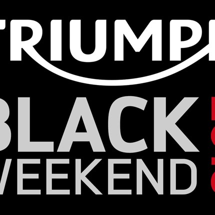 Vuelve el Black Weekend de Triumph, dos días de grandes descuentos en boutique  La mítica firma británica de motos te brinda la oportunidad de hacerte con algunas de sus chaquetas vintage, ropa técnica, prendas casual y multit ...