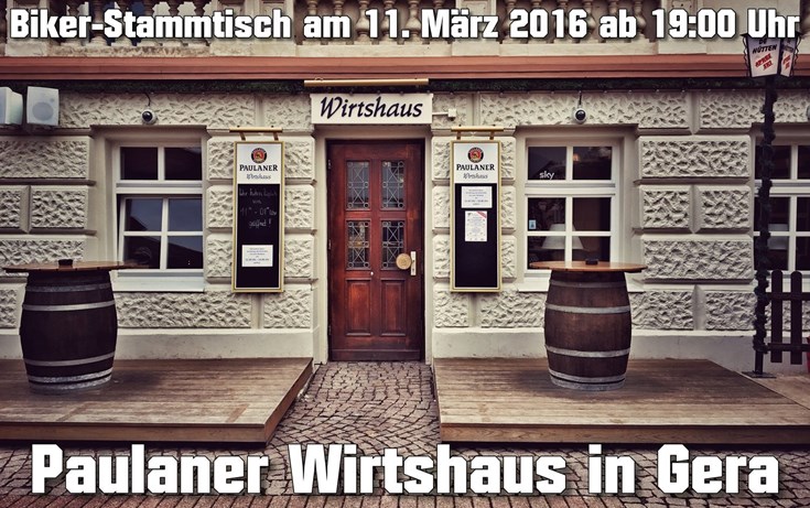 Biker-Stammtisch in Gera