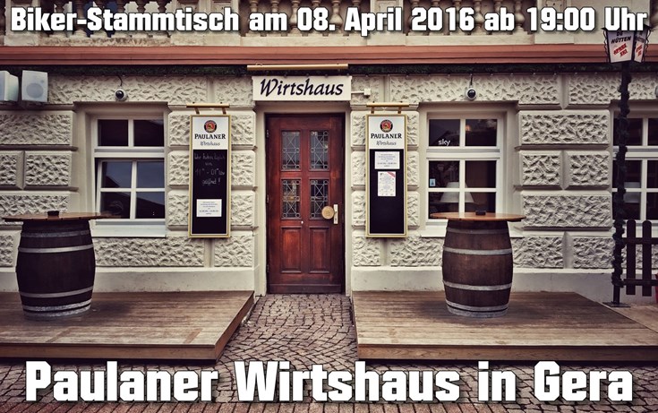 Biker-Stammtisch in Gera