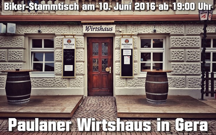 Biker-Stammtisch in Gera
