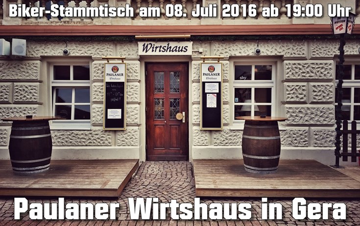 Biker-Stammtisch in Gera