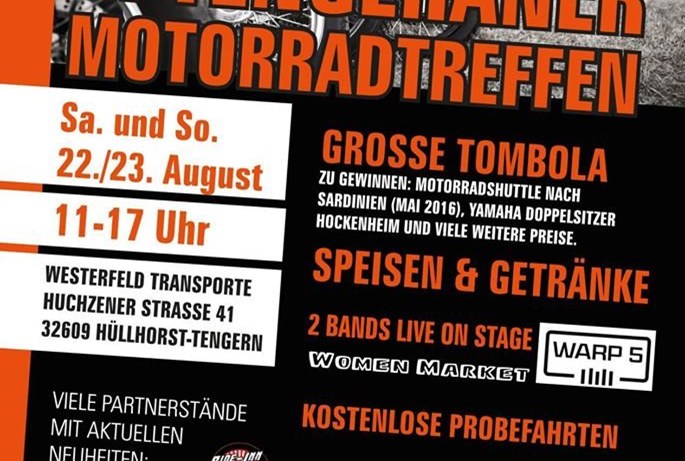  2.Tengeraner Motorradtreffen der APRILIA MOTO LIVE TOUR-TRACK!