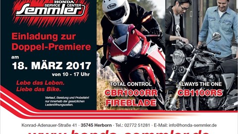 Honda Semmler - Doppel Premiere
