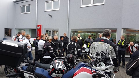 Honda Semmler - 1te Ausfahrt 2017