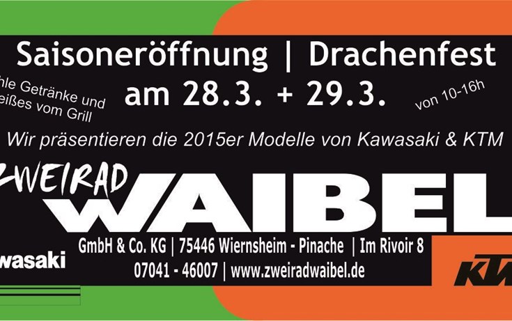 Saisoneröffnung 2015