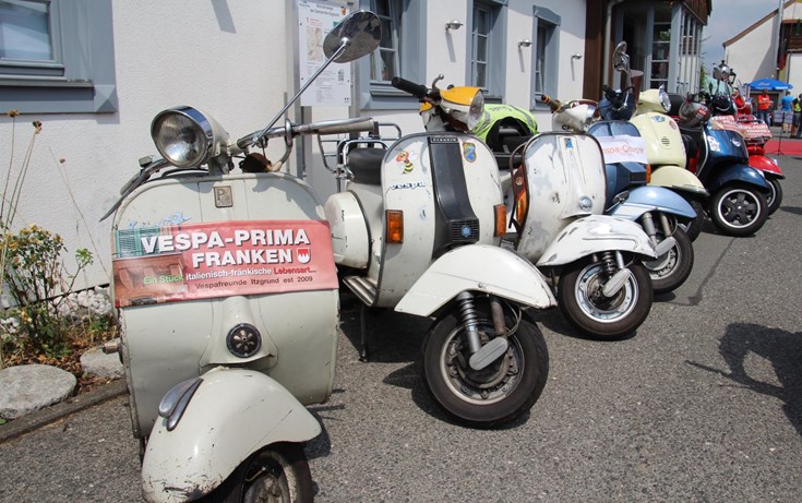 10. Vespa & Ape Treffen in Kaltenbrunn