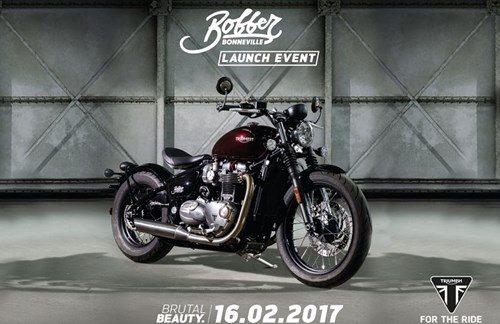 Erlebt die neue Triumph Bobber