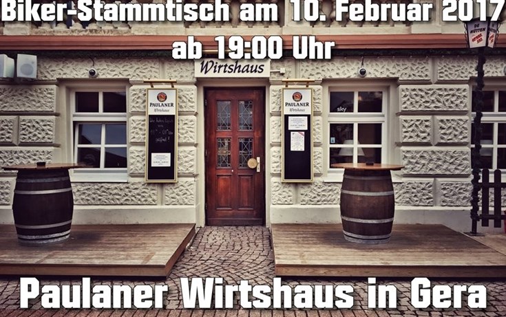 Biker-Stammtisch in Gera